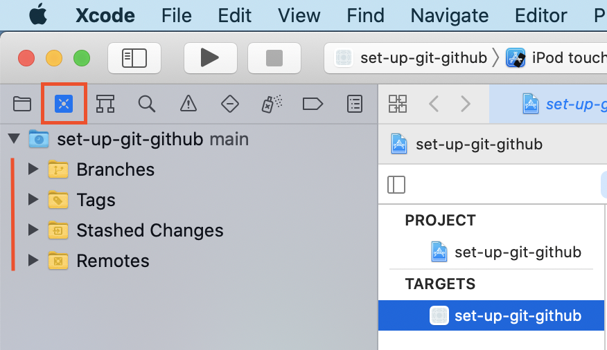 Screenshot illustrating directions above